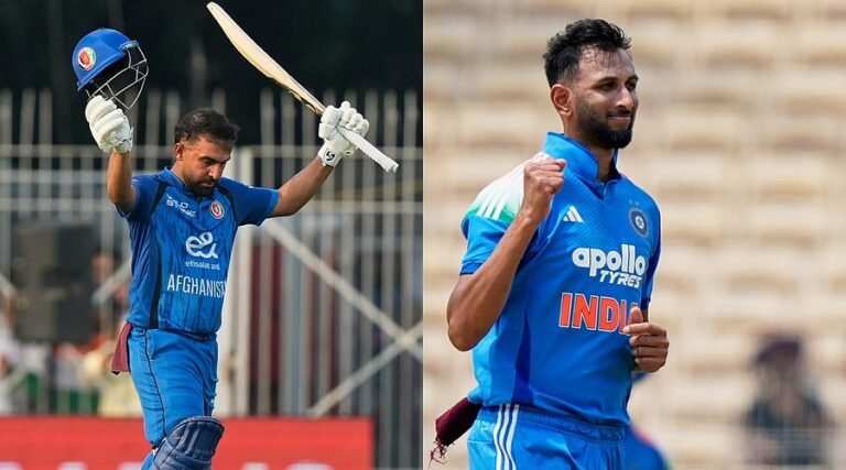 Prasidh Krishna takes 5 wickets, Hashmatullah Shahidi scores a century..! Afghanistan all out for 218 runs!