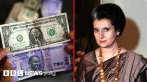 Why was the Soviet Union dissatisfied because Indira Gandhi reduced the rupee’s value against the dollar by 36.5%?