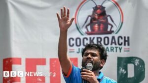 What benefit did the one-day protest held by the Cockroach Janata Party in Delhi bring?