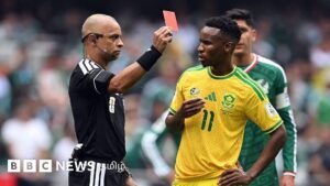 3 players sent off in the very first match: Mexico – What happened in the South Africa game?