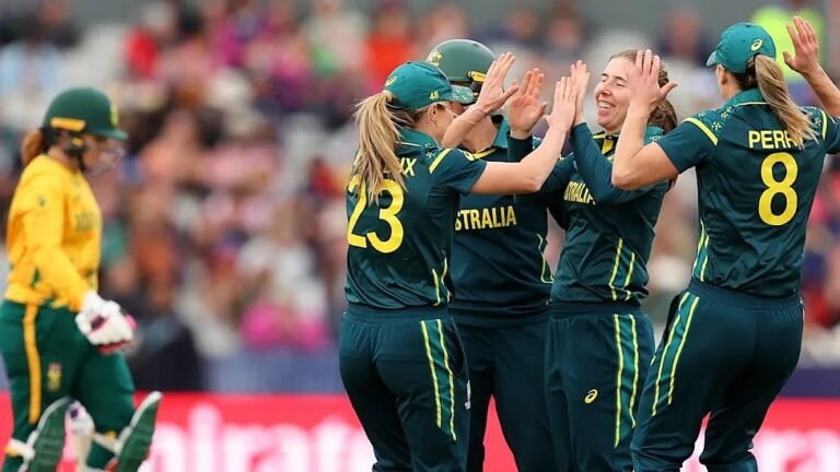 Georgia Wareham shines with both bat and ball..! Aussies win by 65 runs!