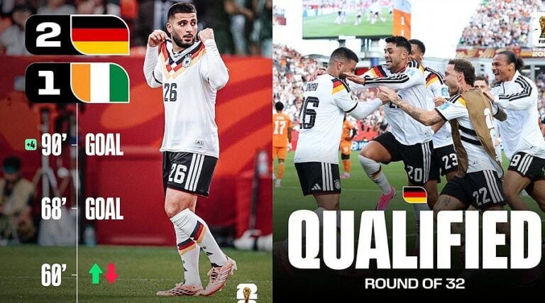 Substitute heroics: Germany advance to the knockout stage after 12 years!