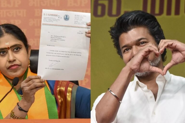 Another wicket out in the BJP… Vijayadharani in Panaiyur..?