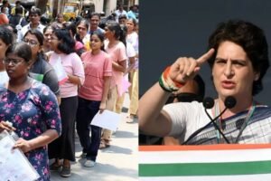 We will stand by the students affected by the question paper leak: Congress General Secretary Priyanka Gandhi