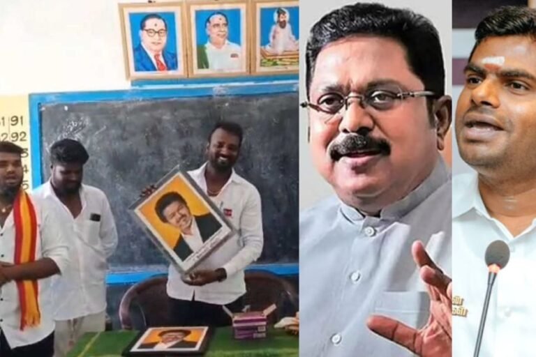 TVK’s atrocity in government schools in the name of reels: Dhinakaran, Annamalai condemn it