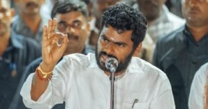 “Bajaka-vudanaana namadhu paarvaigal othuppogavillai!" – Annamaalaiyin raajinaamaa kadidhathil iruppadhu enna?