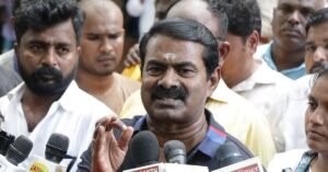 “No comments” — Seeman criticizes the minister for so many people turning up just to say that?