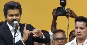 Private security guard with Vijay: “Don’t you trust the police protection?” – Inbathurai questions