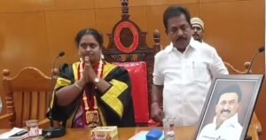 DMK mayor arrived with Stalin’s picture; what happened at the Dindigul Municipal Corporation meeting?