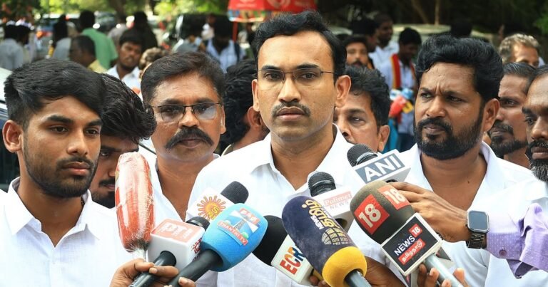 Higher specialty medical education: “False news” – Minister Arunraj’s response to Udhayanidhi