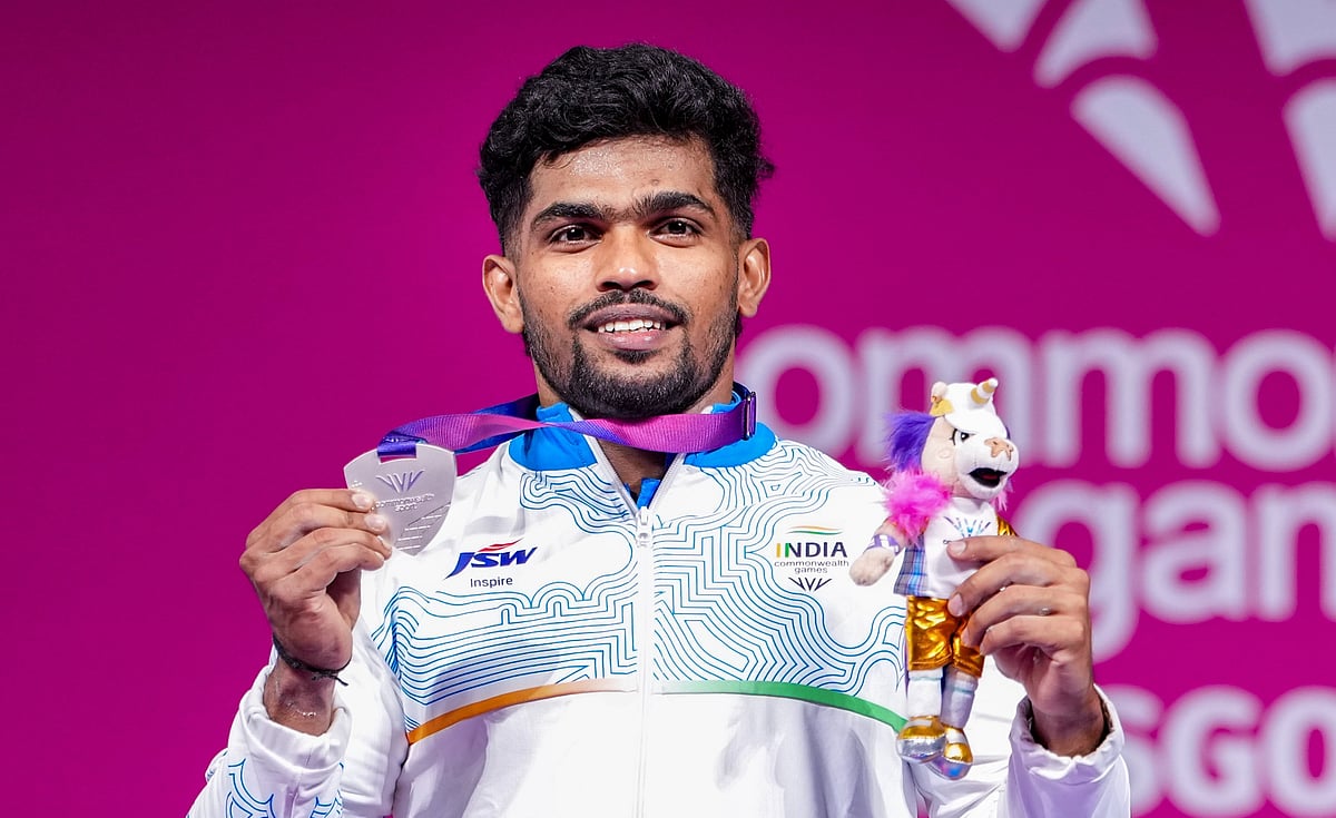 Commonwealth Games: Tamil Nadu athlete Raja Muthupandi wins silver medal in weightlifting!