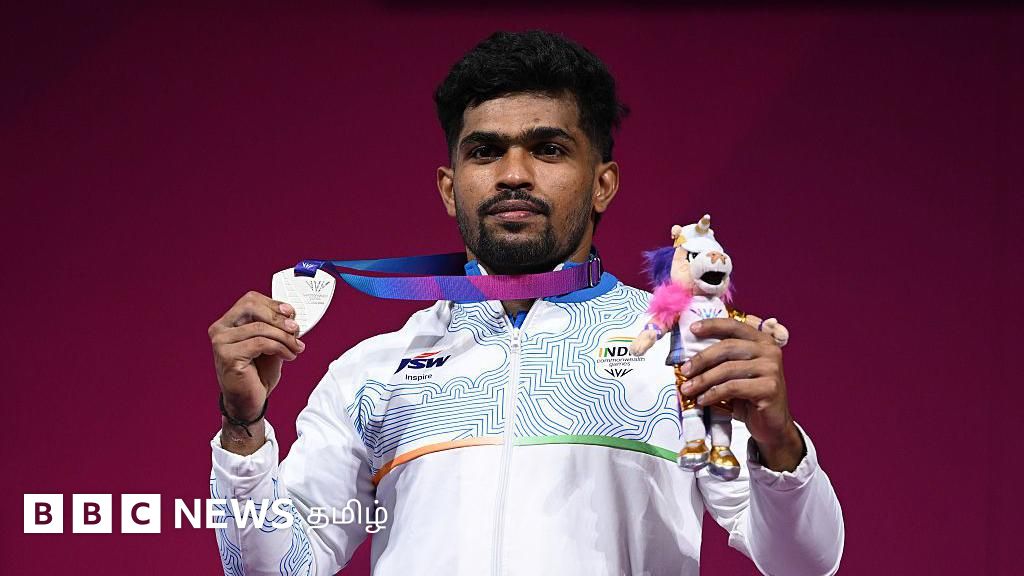 'From Kabaddi to Weightlifting': Tamil Nadu athlete who won silver at the Commonwealth Games interviews with BBC Tamil