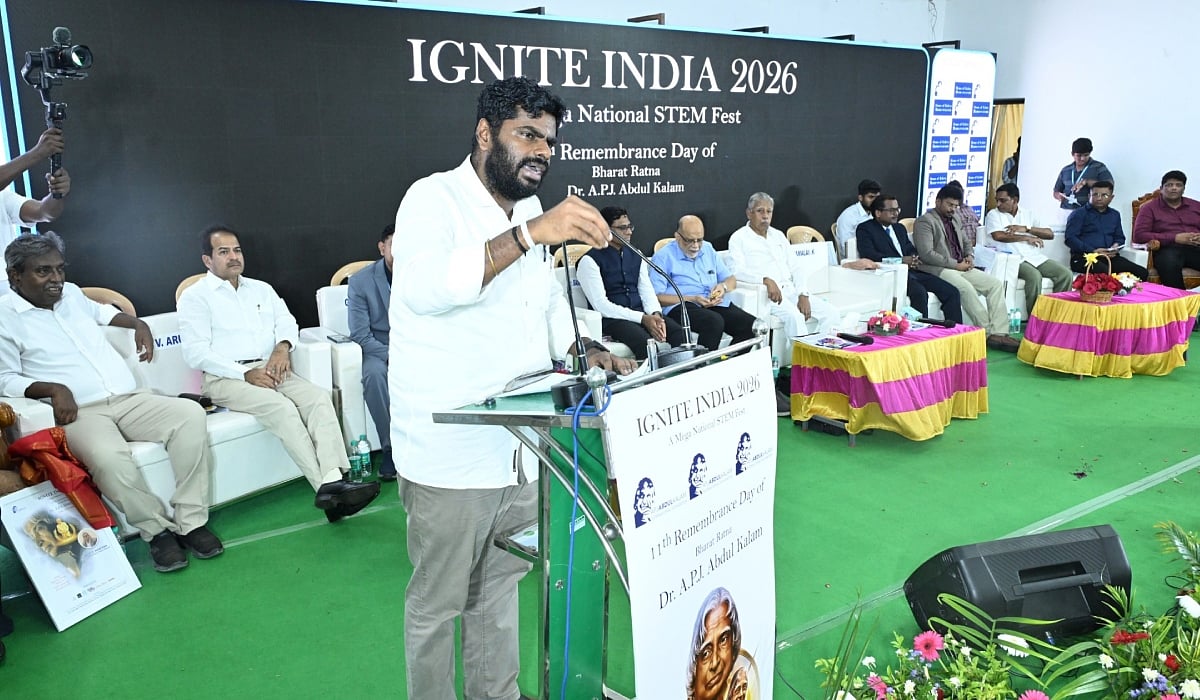 “Let us travel on the path left behind by Abdul Kalam” - Annamalai