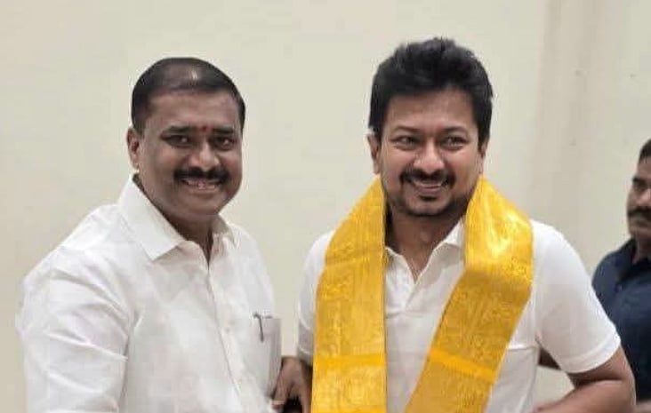 Udhayanidhi met DMK MLA Markandeyan in person in prison!