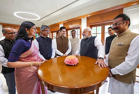 Parliament should function smoothly –
Prime Minister emphasizes at BJP MPs' meeting
