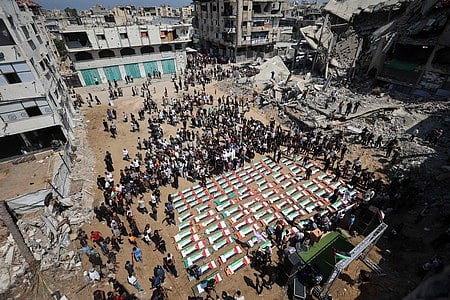 Bodies of 112 people killed in the 2023 Israeli attack in Gaza recovered