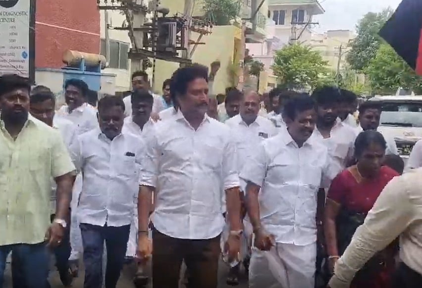 Udhayanidhi arrested! Anbil Mahesh arrested for taking part in a road blockade in Tiruchirappalli!