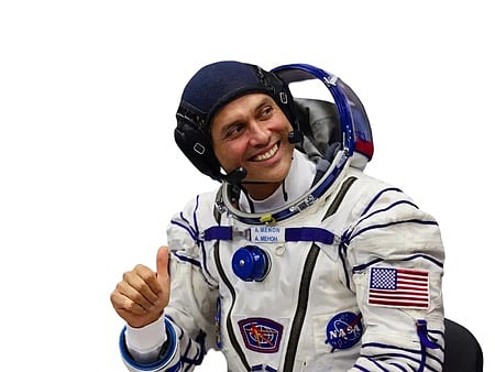 Indian-origin Anil Menon’s spacewalk!