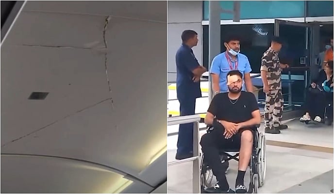 Delhi flight shaken mid-air! Passengers injured!