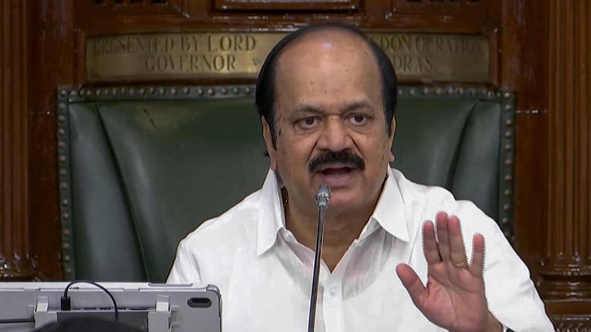 The legislative assembly session will be held until Sept. 8: Speaker's announcement
