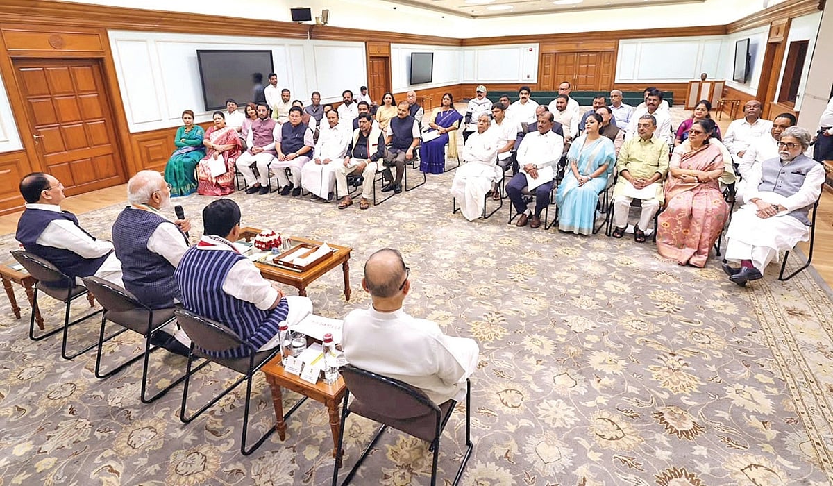 “Don’t worry about anything” - Prime Minister Modi assures MPs from other parties who support the BJP