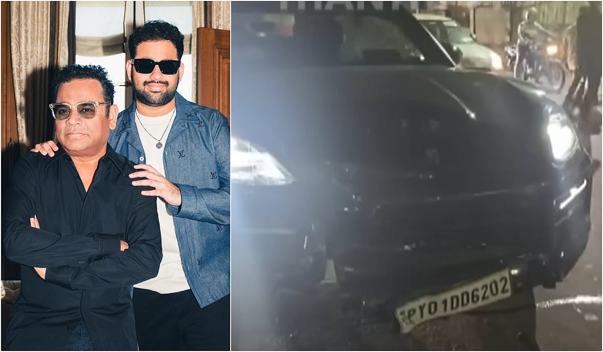 A.R. Rahman’s son Ameen’s car met with an accident - 4 people sustained minor injuries