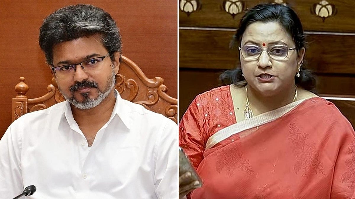 “Do not put a sticker on the history of the rights struggle” - Kanimozhi Somu criticizes Chief Minister Vijay