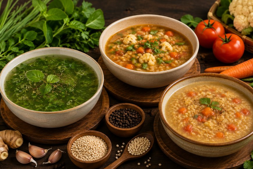 Monsoon Healthy Immunity Soup Recipes!