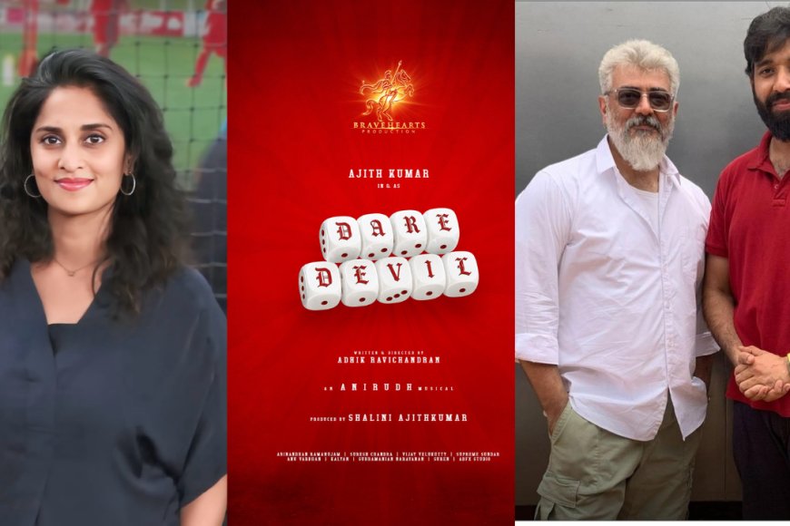 Ajith as Dare Devil... Shalini took on a new avatar...!