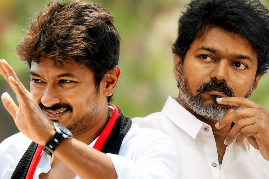 With the help of TVK... Udhayanidhi has become the power center in DMK...!