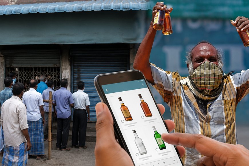 Good news for liquor lovers…..No more need to stand in queue to buy booze!