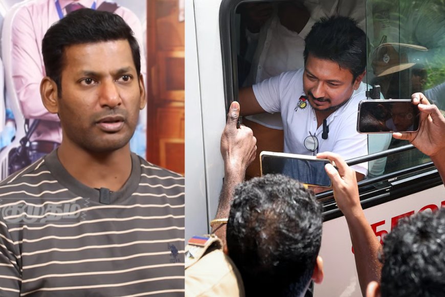 "What Udhaya said was wrong… that’s why he was arrested.." – Vishal interview..!