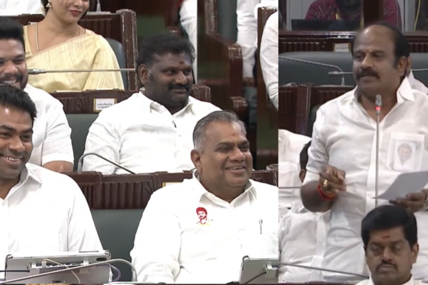 "I got the ticket only because of Aadhav Arjuna.." – DMK MLA’s controversial speech..!