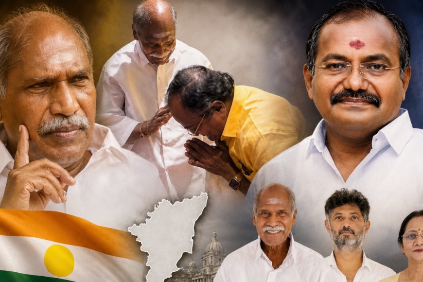 Is Puducherry Rangasamy taking revenge on Ramadoss? Is the arrow aimed at Srikanth or Salem Arul…