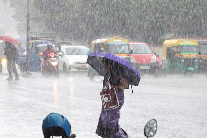 Chance of rain with thunder and lightning... Weather alert!