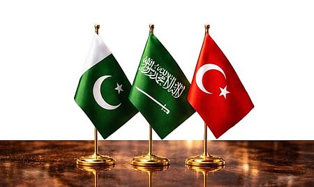 Pakistan, Saudi Arabia, and Turkey joint defense agreement