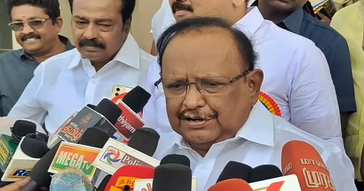 Tamil Thai Vazhthu: “This government is afraid as soon as it hears BJP” – Former Minister Raghupathi criticizes