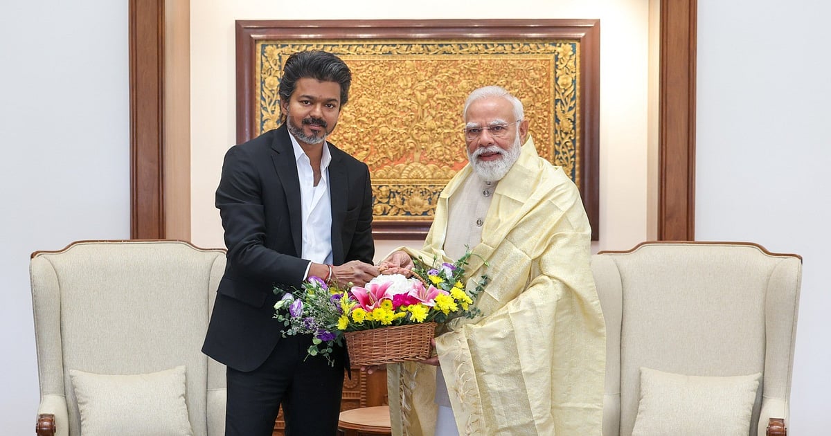 "Godavari-Cauvery-Gundaru interlinking project in Pudukottai and Sivagangai" – Vijay's letter to Modi