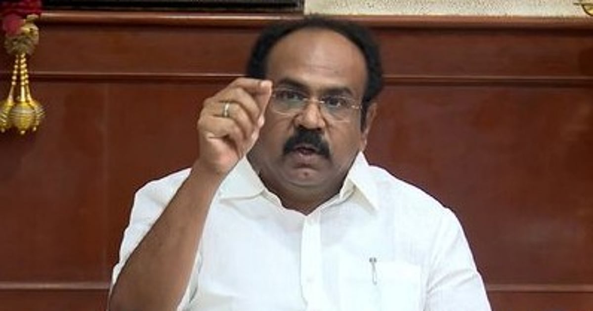 TN Budget: "By the end of 5 years, the total debt will rise to Rs. 20 lakh crore" - Thangam Thennarasu