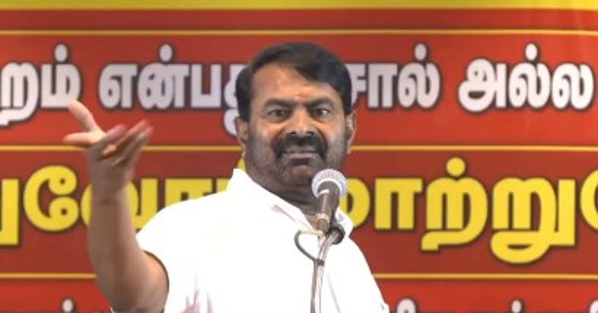 "Throwing out everything that comes to the mouth as promises, and now..!"- Seeman on the budget
