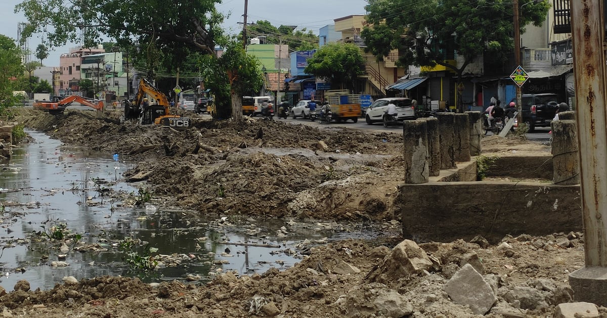 Risk of sewage flooding during the rainy season - public protest intensifies in Madurai Goripalayam!