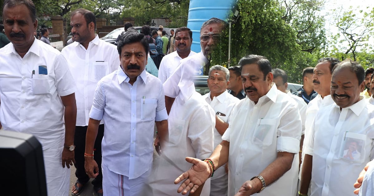 'The fight isn’t over yet!' – Edappadi and S.P. Velumani arrived separately for the budget