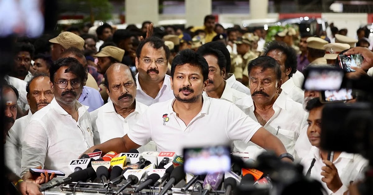 "He was the one who went to Malaysia and danced for a film advertisement then" - Udhayanidhi attack