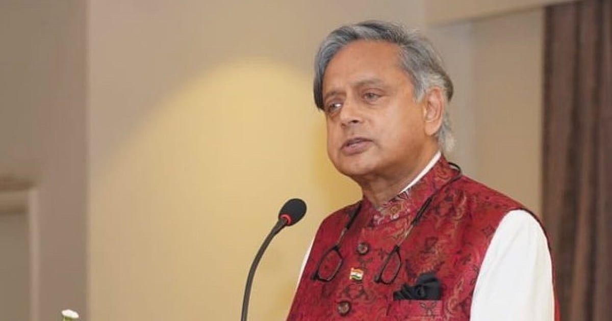 `Should we stand for a total of 12 minutes for the Tamil Thai Vazhthu, Vande Mataram, and Jana Gana Mana?' – Shashi Tharoor questions