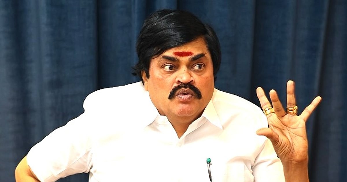 “Those who were behind Edappadiyar are the ones opposing him today!” says Rajendra Balaji