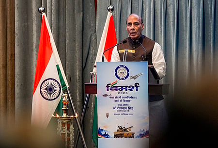 Self-reliant India is the foundation: Defence Minister Rajnath Singh