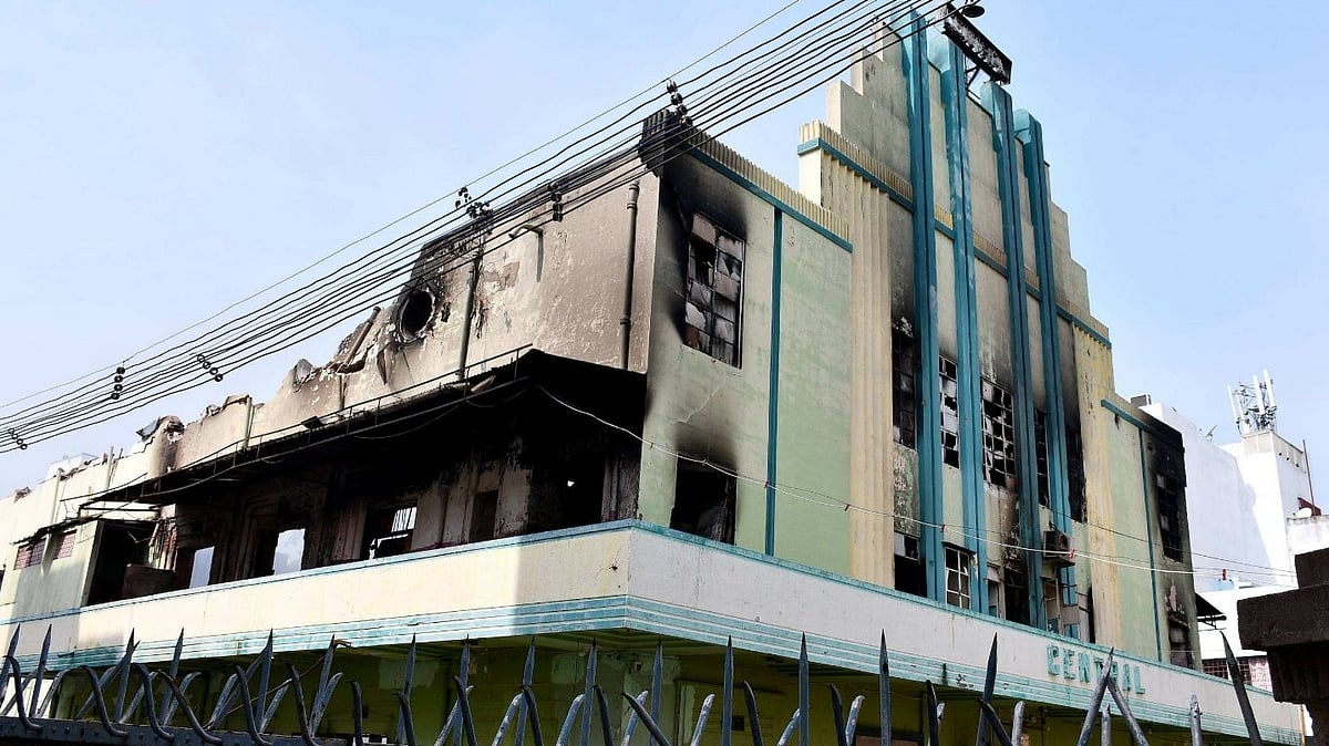 The historic Central Theatre, damaged by a fire accident – fans in Madurai are concerned
