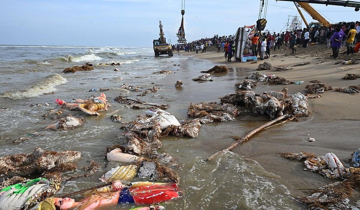 Ganesha idols cannot be immersed at Pattinapakkam and Neelankarai beaches: Green Tribunal