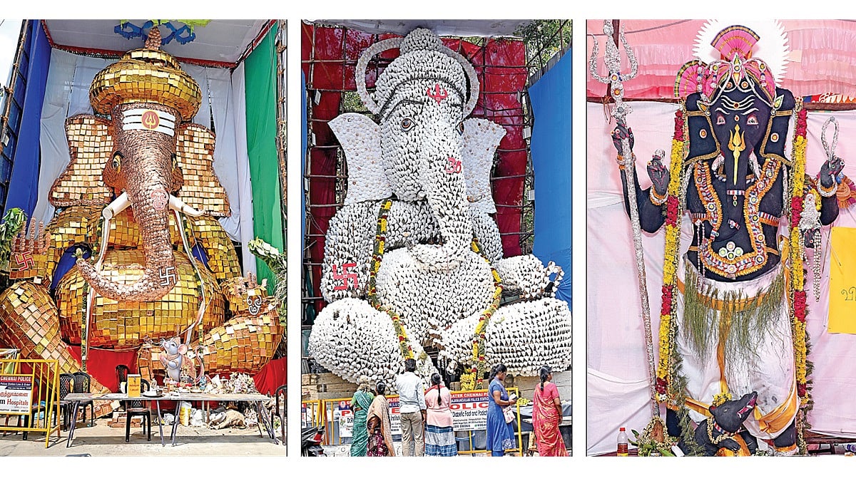 Grand Vinayagar Chaturthi celebrations: magnificent statues that captivated the people