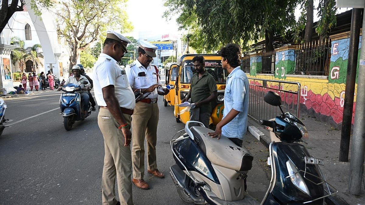 Call center set up at 15 locations in Chennai to provide details of traffic violation fines